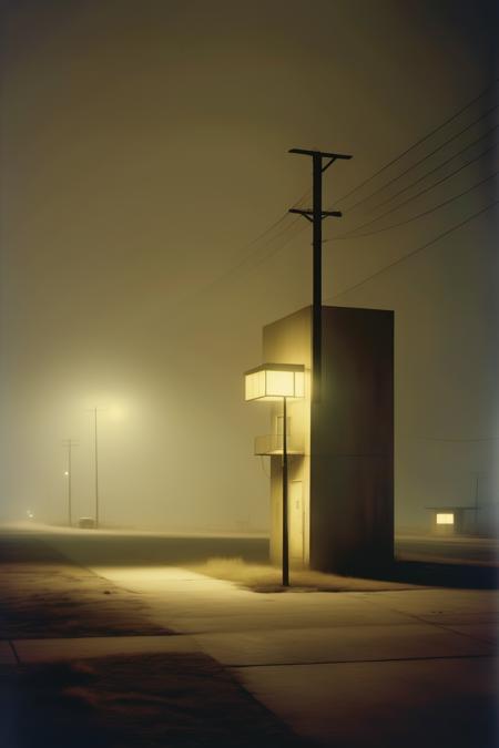 00545-957500143-_lora_Todd Hido Style_1_Todd Hido Style - A single, solitary light from a window in a vast, towering arcology, piercing the perp.png